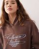 Collusion COLLUSION star logo hoodie in chocolate - part of a set-Brown - 3