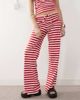 Collusion COLLUSION straight leg relaxed mid rise pants in red stripe - part of a set-Multi - 3