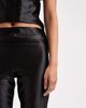 Collusion COLLUSION stretch satin low rise capri pants in black - part of a set - 3