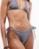 Collusion COLLUSION stud trim bikini bottom in gray - 4