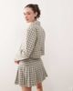 Collusion COLLUSION tailored 90s crop blazer in check - part of a set-Multi - 3