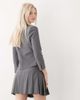 Collusion COLLUSION Tailored bengaline mini kilt in gray - part of a set - 4