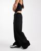 Collusion COLLUSION tailored low rise relaxed pants in black - 2