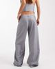 Collusion COLLUSION tailored low rise relaxed pants in charcoal-Gray - 4