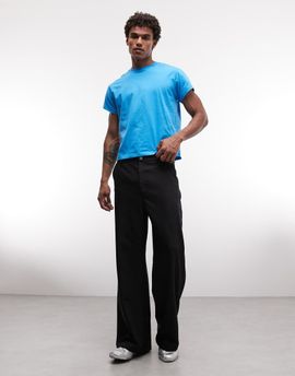 Collusion COLLUSION tailored relaxed pants in black