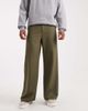 Collusion COLLUSION tailored relaxed pants in khaki-Green - 1