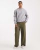 Collusion COLLUSION tailored relaxed pants in khaki-Green - 2