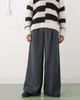 Collusion COLLUSION tailored wide leg pants in gray - 1