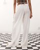 Collusion COLLUSION textured wide leg pants - part of a set-White - 4