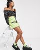 Collusion COLLUSION typo off the shoulder toggle top-Black - 4