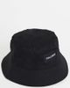 Collusion COLLUSION Unisex bucket hat with logo patch-Black - 1