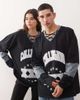 Collusion COLLUSION Unisex hockey t-shirt with long sleeves-Black - 1