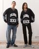 Collusion COLLUSION Unisex hockey t-shirt with long sleeves-Black - 2