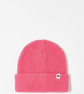 Collusion COLLUSION Unisex logo beanie in pink
