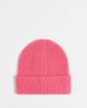 Collusion COLLUSION Unisex logo beanie in pink - 2