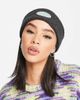 Collusion COLLUSION Unisex logo fisherman beanie with logo in charcoal gray-Grey - 1