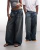 Collusion COLLUSION Unisex XL baggy jeans in mid blue wash - 2