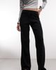 Collusion COLLUSION waffle texture yoga pants in black - 1
