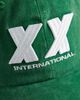 Collusion COLLUSION washed embroidered cap in green - 3