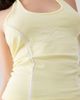 Collusion COLLUSION washed halter top in yellow-pink - 3