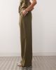 Collusion COLLUSION wide leg tailored pants in khaki - part of a set-Green - 3