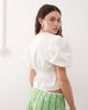 Collusion COLLUSION wrap front top-White - 4