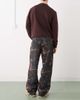 Collusion COLLUSION x002 baggy jeans in tree camo print-Green - 2