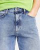 Collusion COLLUSION x005 straight leg jeans in mid blue - 3