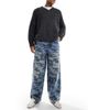 Collusion COLLUSION X007 xl baggy jeans in laser print camo-Multi - 1