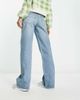 Collusion COLLUSION x014 baggy dad jeans in light blue - 3