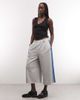 Collusion COLLUSION xl baggy ankle grazer shorts in gray heather - 1