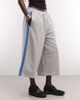 Collusion COLLUSION xl baggy ankle grazer shorts in gray heather - 3
