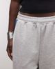 Collusion COLLUSION xl baggy ankle grazer shorts in gray heather - 4