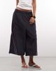 Collusion COLLUSION XL baggy longline nylon shorts in navy - 2