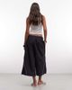 Collusion COLLUSION XL baggy longline nylon shorts in navy - 3