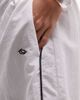Collusion COLLUSION XL baggy longline nylon shorts in white - 3