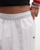 Collusion COLLUSION XL baggy longline nylon shorts in white - 4