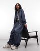 Collusion COLLUSION xl baggy nylon sweatpants in plaid - part of a set-Blue - 1