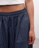 Collusion COLLUSION xl baggy nylon sweatpants in plaid - part of a set-Blue - 3