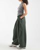 Collusion COLLUSION XL balloon leg pants in khaki-Green - 3