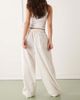Collusion COLLUSION XL balloon pants with linen in white - 3