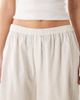 Collusion COLLUSION XL balloon pants with linen in white - 4