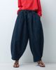 Collusion COLLUSION XL balloon pull on jeans in dark blue wash-Navy - 2