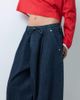 Collusion COLLUSION XL balloon pull on jeans in dark blue wash-Navy - 3