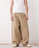 Collusion COLLUSION XL balloon pull on pleated pants in stone-Neutral - 1