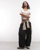Collusion COLLUSION XL balloon trouser in black - 1