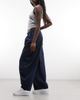 Collusion COLLUSION XL pleated balloon jeans in navy - 2