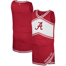 COLOSSEUM Girls Youth Colosseum Crimson Alabama Crimson Tide Cheerleader Top & Skirt Set 