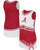 COLOSSEUM Girls Youth Colosseum Crimson Alabama Crimson Tide Lollipop Park Cheer Two-Piece Set  - 1