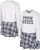 COLOSSEUM Girls Youth Colosseum Gray Penn State Nittany Lions Marceline Plaid Skirt and Top Set  - 1